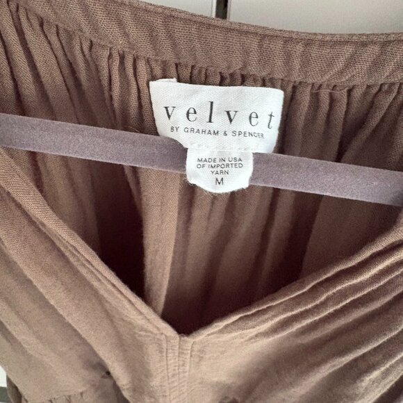 VELVET by Graham & Spencer Jamie Cotton Slub Dress - Picture 3 of 7